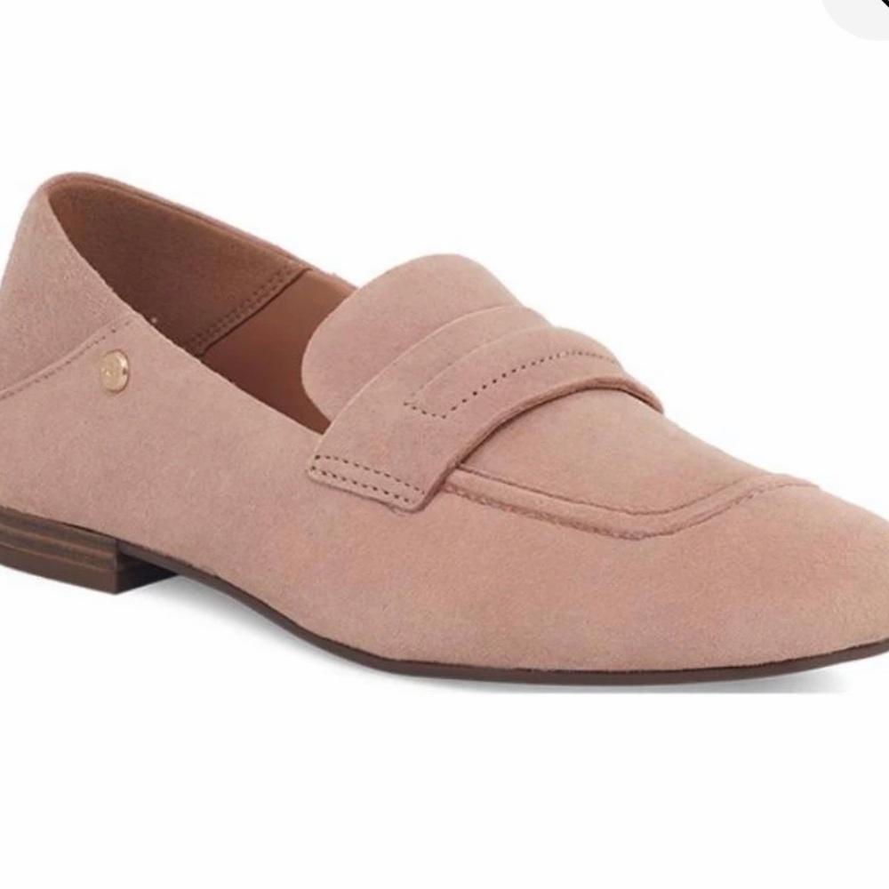 UGG Women's Blush Suede Penny Loafers LIKE NEW SIZE 8